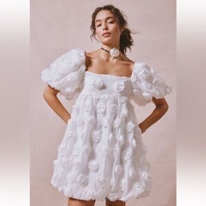 Sister Jane Dream Belle Rosette Mini Dress